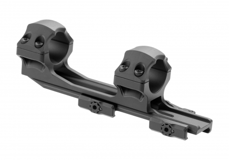 Leapers Accu-Sync QR 1 Inch Medium Profile 50 mm Offset Scope Mount – Schwarz – Ansicht 2