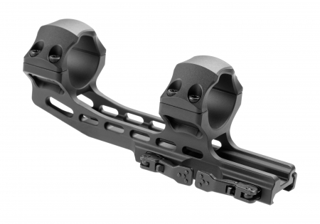 Leapers Accu-Sync QR 30 mm Tube 30 MOA Cant 70 mm Offset Cantilever Mount – Schwarz