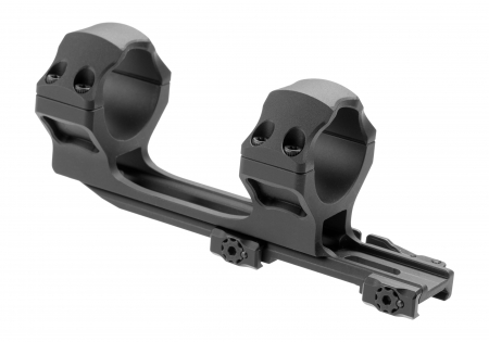 Leapers Accu-Sync QR 34 mm Tube X-High Profile 70 mm Offset Cantilever Mount – Schwarz