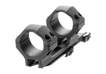 Leapers Accu-Sync QR 34 mm Tube X-High Profile 70 mm Offset Cantilever Mount – Schwarz