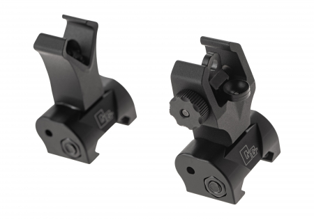 G&G Flip-up Front and Rear Sight for M16 – Schwarz