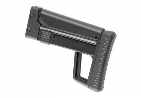 DLG Tactical ACR Stock for Picatinny Adapter – Schwarz – Ansicht 2