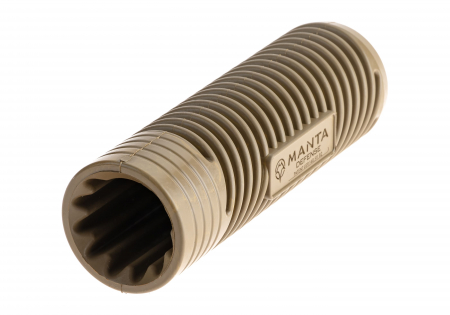 Manta 7 x 1.5 Inch ID V2 Suppressor Cover – FDE – Ansicht 4