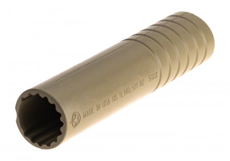 Manta 7.5 x 1.375 Inch ID Slim Smooth Suppressor Cover – FDE – Ansicht 3