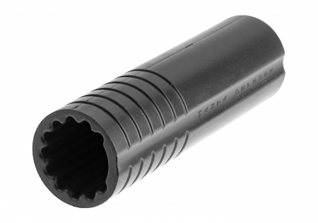Manta 8 x 1.75 Inch ID Large Smooth Suppressor Cover – Schwarz – Ansicht 3
