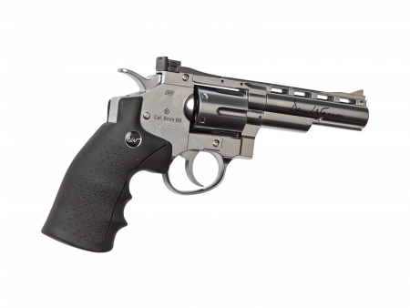 Dan Wesson 4 Zoll Airsoft Revolver CO₂ 6 mm BB – Silber