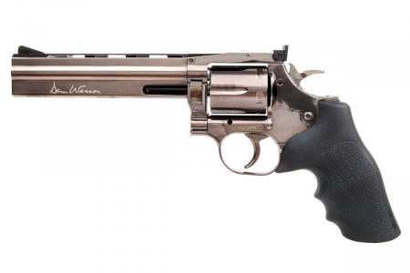 Dan Wesson 715 CO₂ Revolver 6 Zoll – Steel Grey, 4,5 mm (.177) Diabolo, ca. 3,0 J