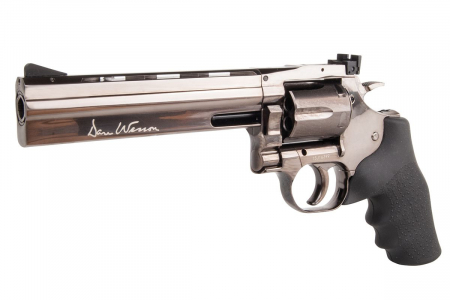 Dan Wesson 715 CO₂ Revolver 6 Zoll – Steel Grey, 4,5 mm (.177) Diabolo, ca. 3,0 J
