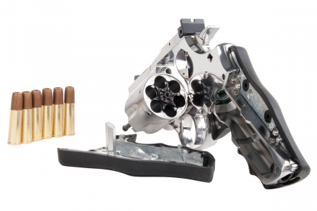 Dan Wesson 715 CO₂ Revolver 2,5 Zoll – Silver, 4,5 mm (.177) BB, ca. 1,75 J