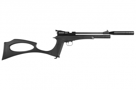DIANA bandit black PCP Luftpistole 5,5 mm (.22)  Pressluft, Regulator,  7,5 J