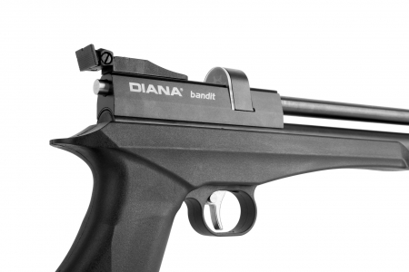 DIANA bandit black PCP Luftpistole 5,5 mm (.22)  Pressluft, Regulator,  7,5 J