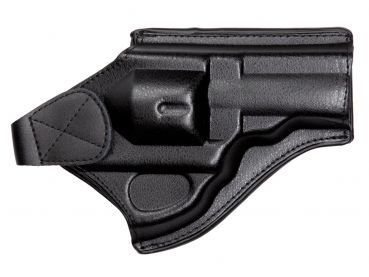 Belt holster, Leather, for DW 715 2.5"- 4" Revolver, black