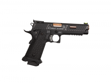 STI Combat Master Airsoft Pistole – CO₂ / Gas Blowback, Schwarz, 6 mm BB