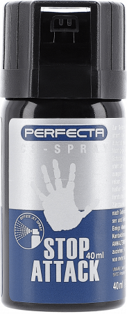 Perfecta Stop Attack CS-Spray – 40 ml, konisch