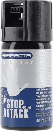 Perfecta Stop Attack CS-Spray – 40 ml, konisch