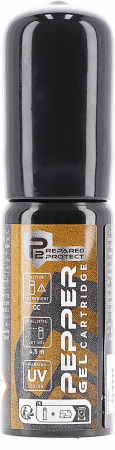 P2P Pfeffergelkartusche – 11 ml, 10 % OC, ballistisch, für PGS und HDR 50 Launcher, UV-Markierung