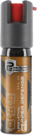 P2P PDG-25 Pfeffergel 12 ml – ballistischer Strahl (10% OC)