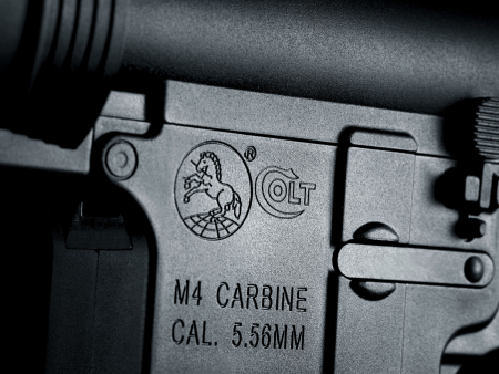 Colt M4 Luftgewehr 4,5 mm Diabolo  Federdruck Knicklauf 7,5 J
