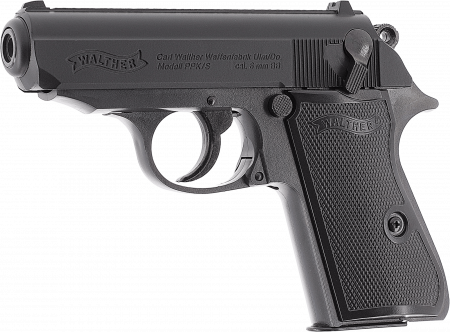 Walther PPK/S – 6 mm, Federdruck, < 0,5 J