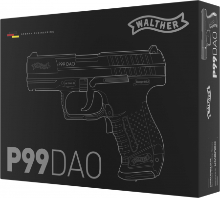 Walther P99 DAO Airsoft Electric Blowback AEG 6 mm BB  0,5 J Full-Auto