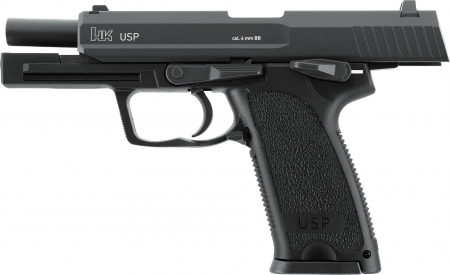 Heckler & Koch USP Airsoft CO₂ 6 mm BB – Full Metal Slide – Schwarz –
