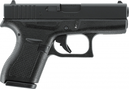 GLOCK 42 Airsoft Gas Blowback 6 mm BB – Schwarz – 1,0 Joule –