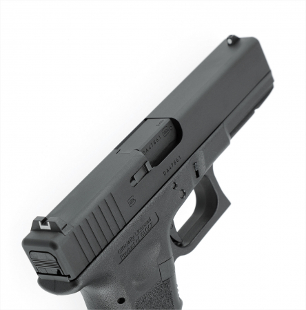 GLOCK 17 Full Metal Airsoft Gas GBB 6 mm BB – 1,0 Joule – CNC-Aluschlitten – Ansicht 3