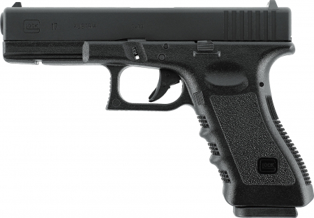 GLOCK 17 Full Metal Airsoft Gas GBB 6 mm BB – 1,0 Joule – CNC-Aluschlitten