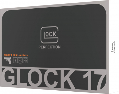 GLOCK 17 Full Metal Airsoft Gas GBB 6 mm BB – 1,0 Joule – CNC-Aluschlitten