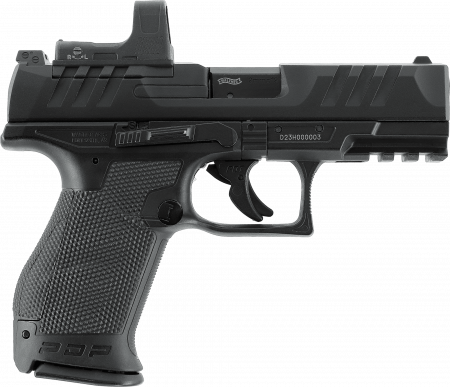 Walther PDP Compact 4" Set – 6 mm, CO₂, < 2,0 J, Optics Ready