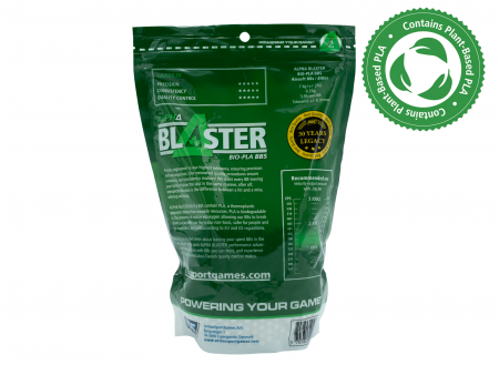 Alpha Blaster PLA BBs 0.25g 1 kg Bag