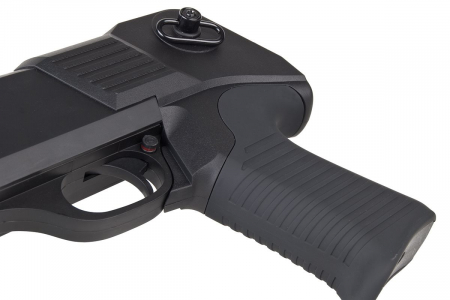 Franchi SAS 12 Airsoft Federdruck Pumpgun – Schwarz, 6 mm BB