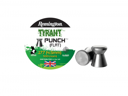 Remington Tyrant Punch Pellets 4,5 mm 7,56 grs 500 Stk.