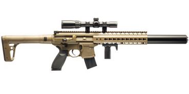 SIG Sauer MCX Dark Earth  Co² 4,5mm Diabolo + original Sig Sauer Zielfernrohr