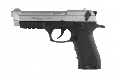 EKOL Firat P92 Magnum 9mm P.A.K. – vernickelt