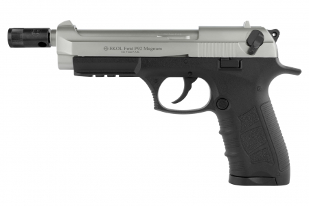EKOL Firat P92 Magnum 9mm P.A.K. – vernickelt