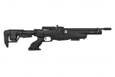 Reximex Tormenta Lite Schwarz 4,5 mm – Leichtes PCP-Luftgewehr mit Polymer-Schaft