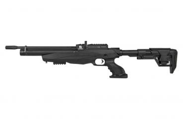 Reximex Tormenta Lite Schwarz 4,5 mm – Leichtes PCP-Luftgewehr mit Polymer-Schaft
