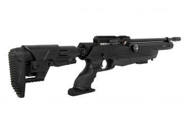 Reximex Tormenta Lite Schwarz 4,5 mm – Leichtes PCP-Luftgewehr mit Polymer-Schaft