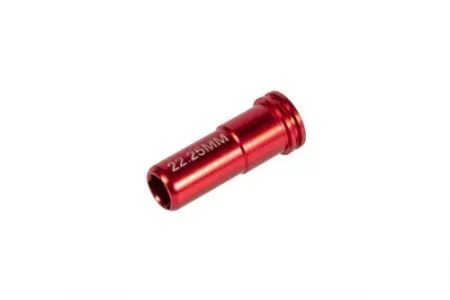 Double-sealed aluminium CNC nozzle for AEG replicas - 22.25mm