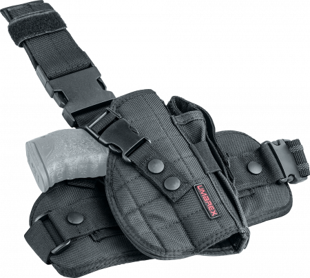 Umarex Beinholster Nylon - Typ A, für große Pistolen, mit Magazintasche