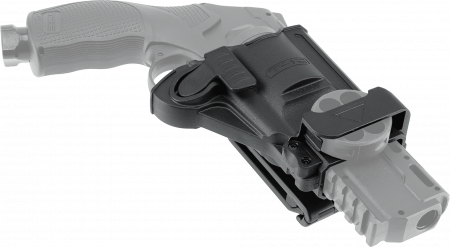 T4E Polymer Holster - für HDR 50 / TR 50, mit Aufnahme für Ersatztrommel, Gürtelbreite einstellbar