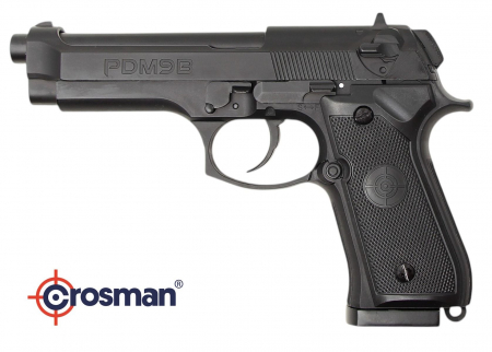 Crosman PDM9B CO₂-Luftpistole 4,5 mm BB / Diabolo – Blowback, 8 Schuss