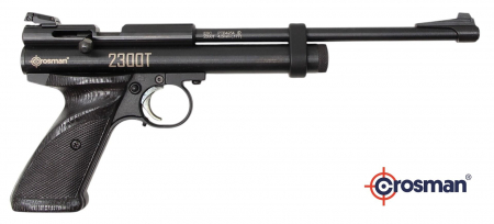 Crosman 2300T CO₂-Luftpistole 4,5 mm Diabolo – Einzellader, gezogener Lauf