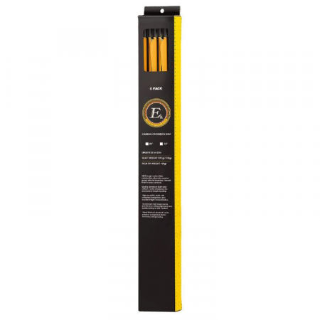 6 Carbon Pfeile 30''