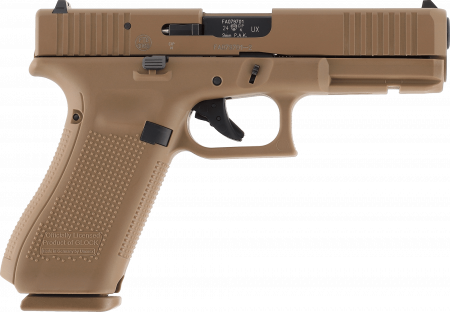 GLOCK 17 Gen5 SV Double Set – 9 mm P.A.K., Schwarz und Coyote