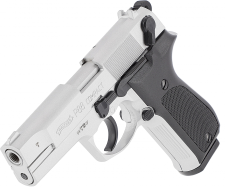 Walther P88 Schreckschusspistole 9 mm P.A.K. – Nickel-Finish