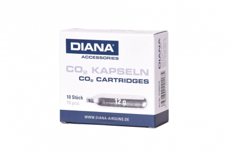 DIANA 12g CO₂ Kapseln – 10er Pack