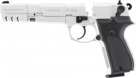 Walther CP88 Competition CO₂-Luftpistole 4,5 mm Diabolo – Nickel, Vollmetall, Made in Germany