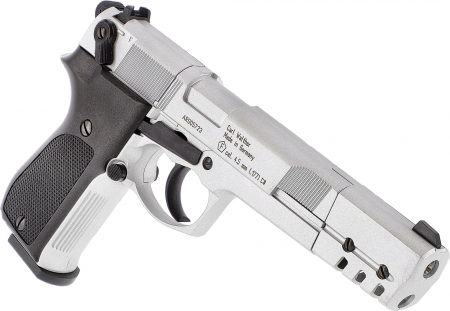 Walther CP88 Competition CO₂-Luftpistole 4,5 mm Diabolo – Nickel, Vollmetall, Made in Germany